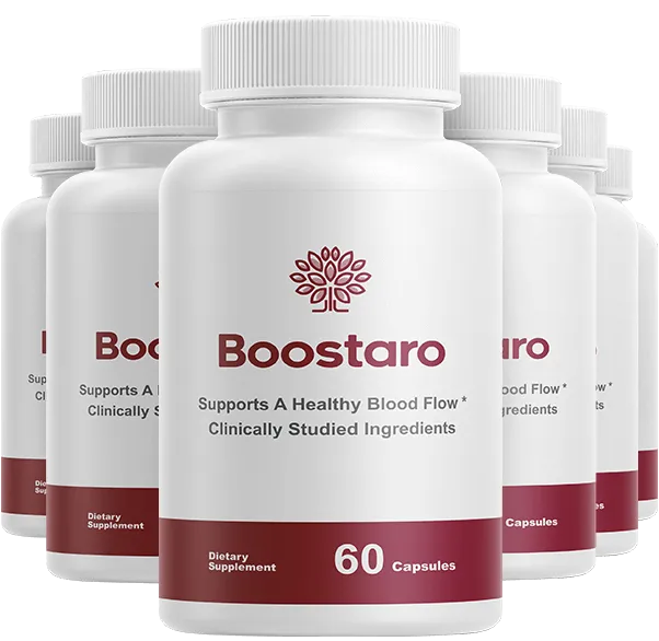 Boostaro — Six-Bottle Supply with 180-Day Guarantee
