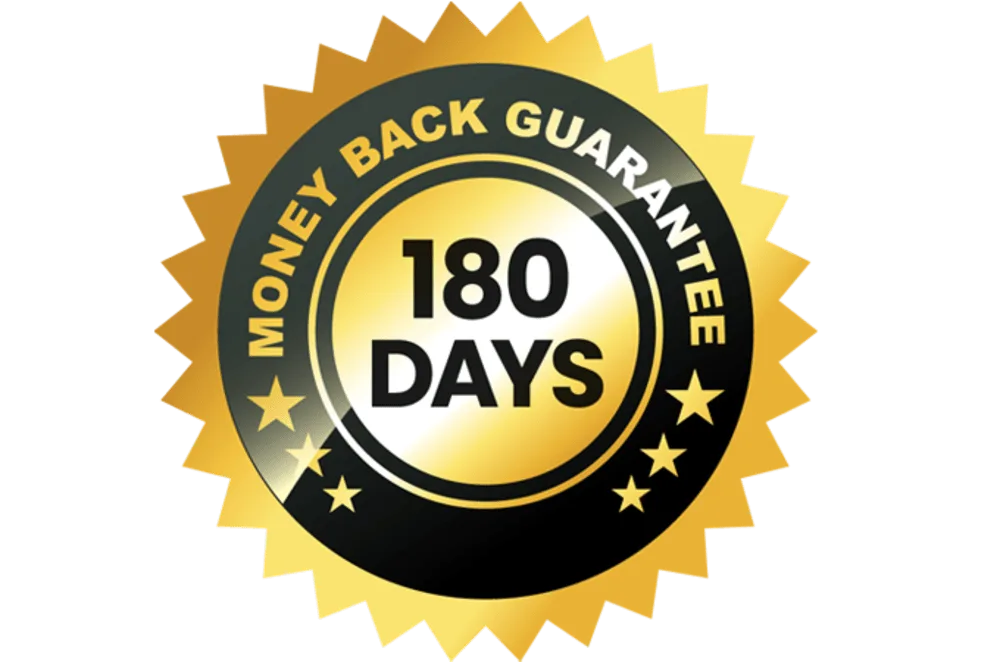 Boostaro 180-Day Money Back Guarantee